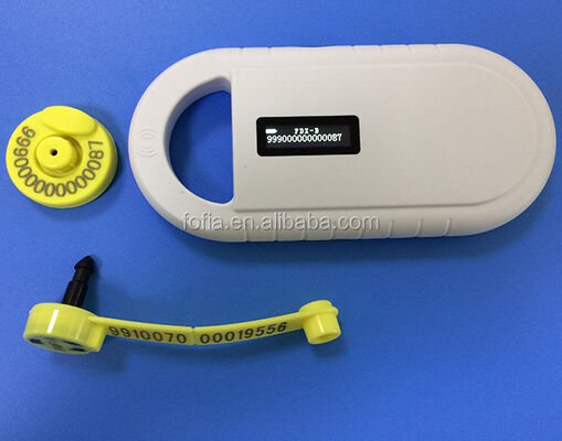 Fofia Handheld Plastic Animal Microchip RFID Kartenleser PT160 134,2 kHz OLED-Bildschirm USB-Lithiumbatterie CE-zertifiziert ISO