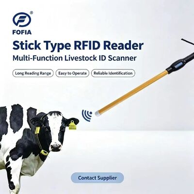 Wasserdicht PT280 RFID Reader 134,2 kHz PVC Kunststoff NLIS Australien ICAR zugelassen Rinder ID USB ISO 11784/5 Wiegand RS232