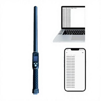 Langfristige, wasserdichte 134,2 kHz RFID-Ohrzeichenleser ISO11784/5 Protokoll 30-100cm Abstand zum Lesen PVC-Material für Landwirtschaft