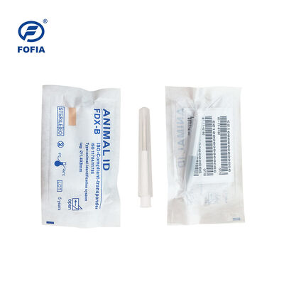 Fofia 2026 New Hot Selling RFID 134.2kHz Dog Animal ID Chip Split Type Plastic ZS008 Waterproof 3-Year Warranty for Pet