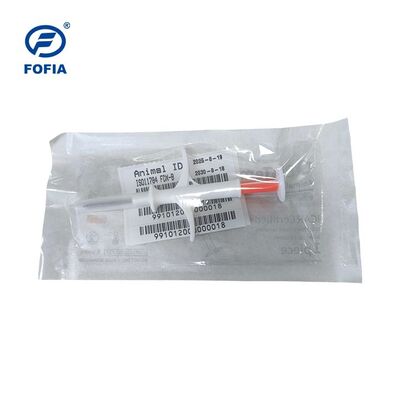 ICAR-zertifizierter Fofia neuer temperatursensibler heißer Mikrochip RFID PP Tier-ID wasserdicht für Hunde & Katzen Haustiere 1,5 Jahre Garantie