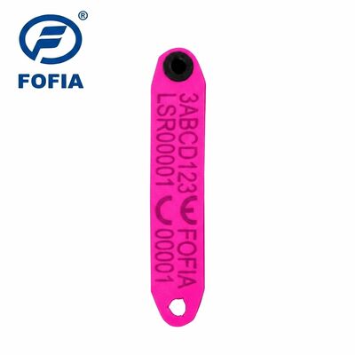 Neue Fofia hochtemperaturbeständige integrierte Anti-Schüttung Elektronik ET969 Gelbe Schafe RFID Ohrenkennzeichen TPU Material RF Tier