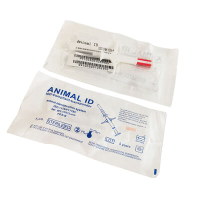 Fofia Neue ICAR-zertifizierte RFID 134,2 kHz PP Tier-ID-Mikrochip wasserdicht für Hunde & Katzen, 1,5 Jahre Garantie
