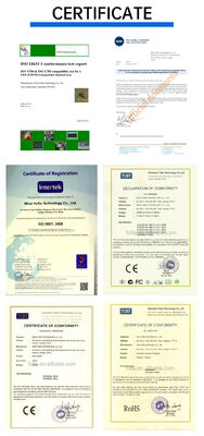 FOFIA Neue RFID 134,2 kHz Tier-Mikrochip FDX/EM4305 IP67 Wasserdicht Rinder/Schweine/Schafe Viehbestand Haustier Injektion PP