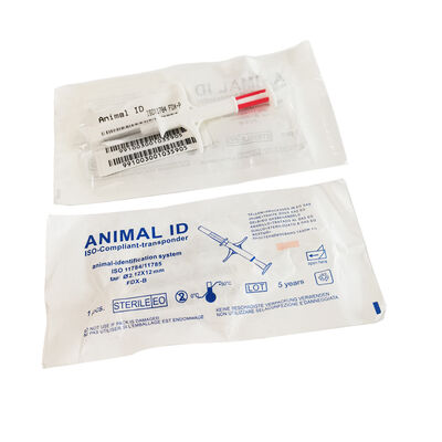Neuer Fofia dauerhafter wasserdichter weißer RFID-Tier-Mikrochip ZS006 mit IP67 und 1,5 Jahre Garantie für Injektionstag für Hunde, Katzen und Haustiere