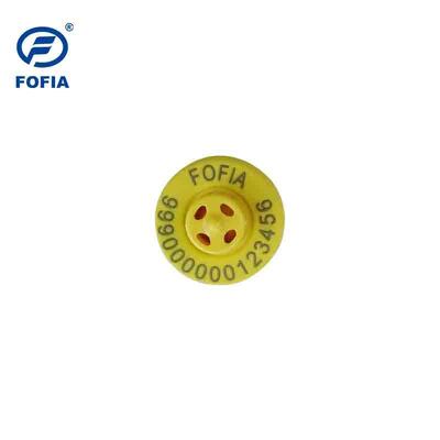 Fofia Full ICAR Combination Sheep Goat Electronic Tracking Ear Tag New High Quality RFID TPU Plastic Laser Coding 3-Year