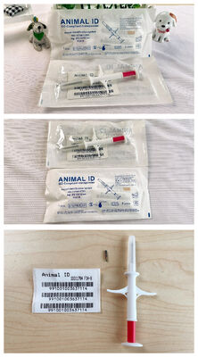 Durable Fofia New RFID 134.2kHz PP Material Dog ID Microchip Waterproof Farm Use Pet Injection 1.5 Year Farm Ear Tag
