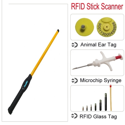 RFID-Stickleser RFID-Mikrochip-Stick-Scanner für Hunde mit Leserabstand von 20 m
