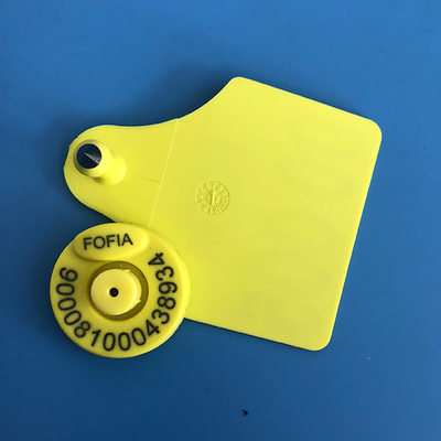 TPU-Viehbestand Rfid-Ohrmarken für Vieh-Tiermanagement, ICAR-Zertifikat