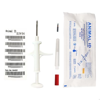 1.4*8mm weißer Iso-Norm Mikrochip für Hunde/Katze