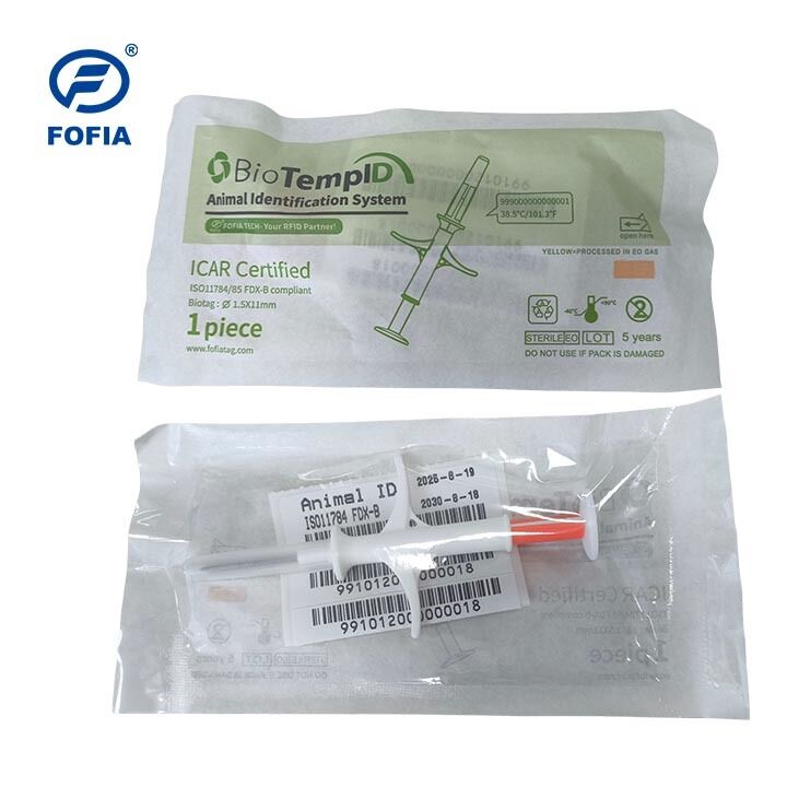 RFID-Temperaturtransponder HT003 - Echtzeitüberwachung für Veterinärkliniken