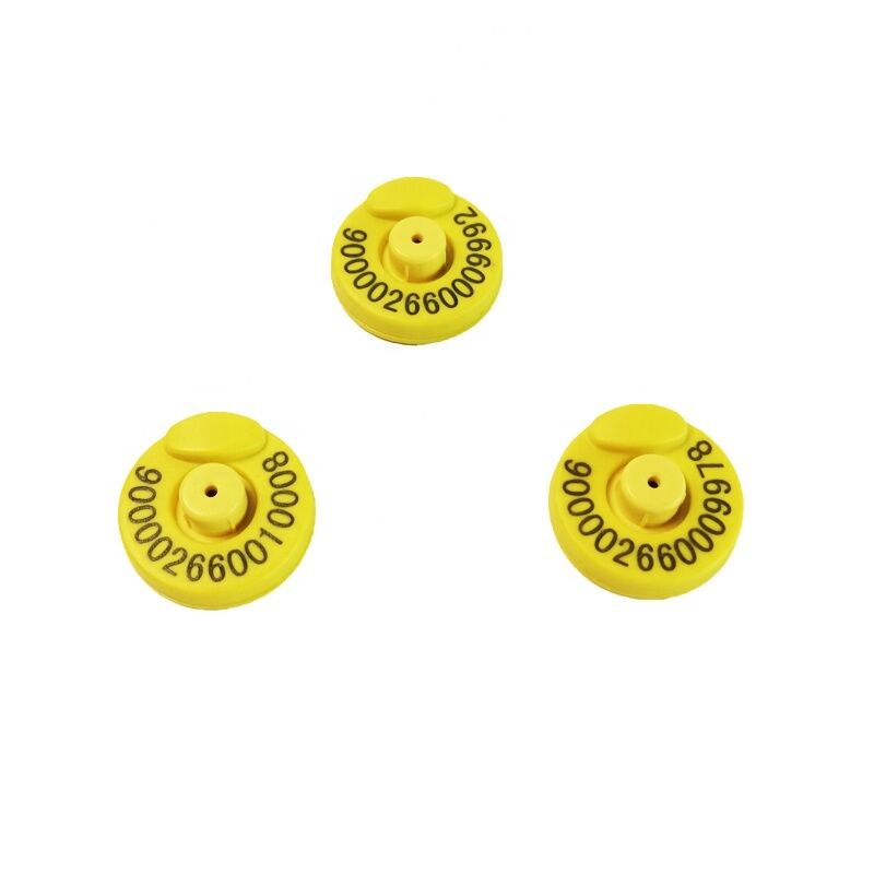 Fofia Universal Vieh-Ohr-Tags-ISO/ICAR zertifizierte TPU RFID-Tags 17cm Leserabstand für Rinder Ziegen Betriebsführung