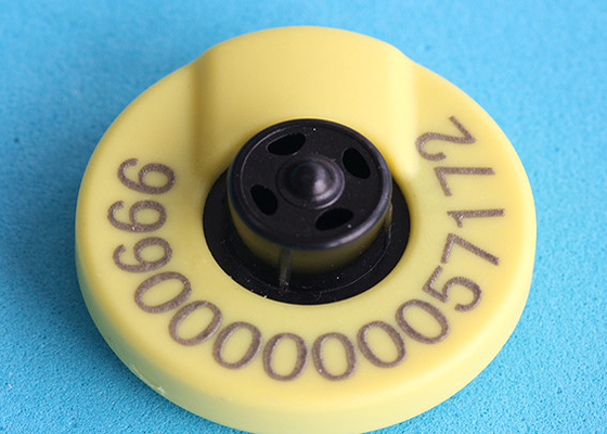 Rundes elektronisches Ohrzeichen für die Identifizierung von Rindern Tier Ohrzeichen für persönliche Identifizierung von Vieh
