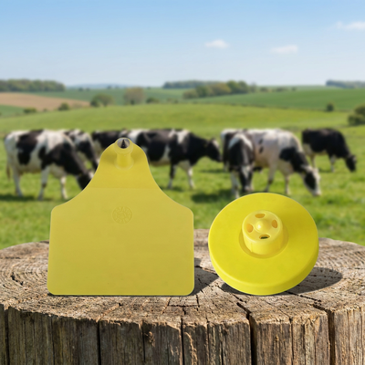 FULL ICAR zertifizierte TPU RFID-Zugriffskarte - 30 mm runde ISO11784/5 Tierohrmarke für sichere Eingangssysteme
